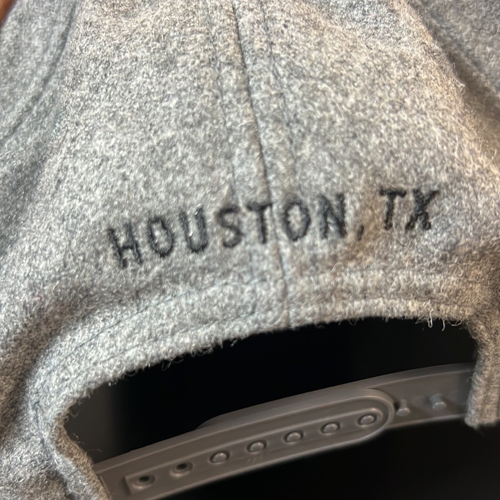 Karbach Brewing Co Wool Snapback Hat Grey Houston - Picture 4 of 10